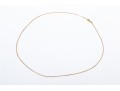 14k Yellow Gold Simple Fine Box Style Chain