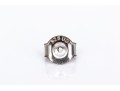 Sterling Silver Pair Of Diamond Set Cluster Stud Style Earrings, App. 0.13 TCW