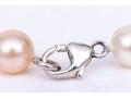 Pretty Pink To Ivory Toned 7.25mm To 7.75mm Matching Cultured Freshwater Pearl Necklace And Bracelet