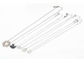 Swarovski Collection Of Five Crystal Set Adjustable Necklaces