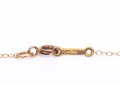 10k Yellow Gold Delicate Heart Motif Inspirational Charm Necklace, 