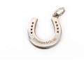 Tiffany & Co. Sterling Silver Patterned Lucky Horseshoe Charm