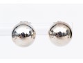 Tiffany & Co. Sterling Silver Classic 10mm Silver Ball Stud Earrings