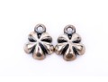 Sterling Silver Collection Of Hoop Earrings And Earrings Jackets