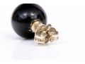 Tiffany & Co. Sterling Silver Classic 10mm Black Onyx Ball Stud Earrings