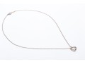 Tiffany & Co. Sterling Silver Elsa Peretti Open Heart Pendant, With Chain