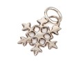 Tiffany & Co. Sterling Silver High Polished Snowflake Charm
