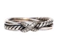 David Yurman Sterling Silver And Diamond 