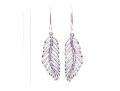 Pandora Sterling Silver Collection Of Crystal Set Wing, Feather And Butterfly Motif Jewelry