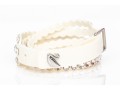 Swarovski Collection Of Four Felted And Crystal Studded Bracelets