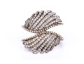 Pandora Sterling Silver Collection Of Crystal Set Wing, Feather And Butterfly Motif Jewelry