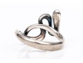 Tiffany & Co. Sterling Silver Elsa Peretti Fabulous Snake Ring, Size 7