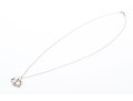 Tiffany & Co. Sterling Silver Contemporary Open Elephant Pendant, With Chain