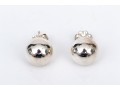 Tiffany & Co. Sterling Silver Classic 10mm Silver Ball Stud Earrings