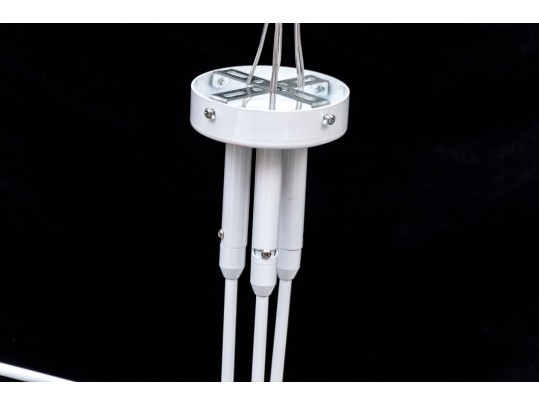 Contemporary Three Light Asymmetrical Chandelier