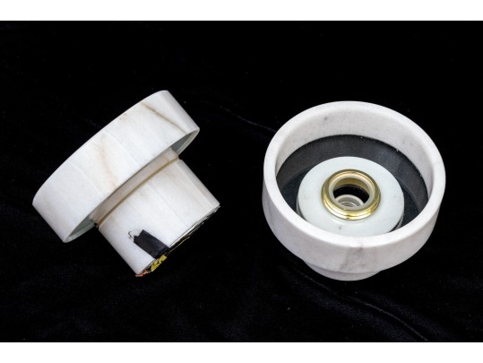 Pair Of Tom Dixon Pendant Lights