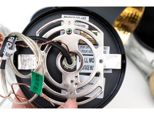 Collection Of Five Light Fixtures, Including A Pair