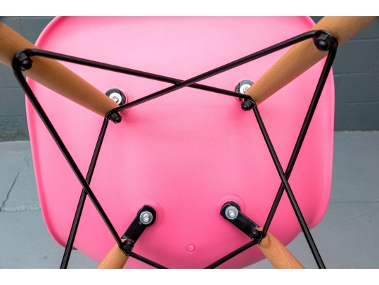 Awesome Pink Eiffel Style Side Chair