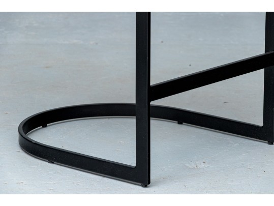 Upholstered Cantilever Counter Stool