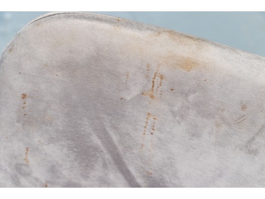 Chic Set Of Three Upholstered Side Chairs