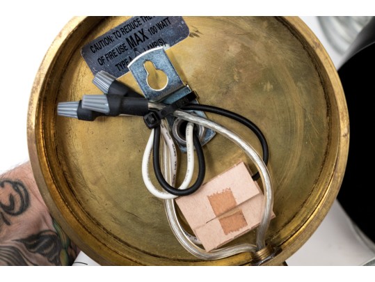 Collection Of Five Light Fixtures, Including A Pair