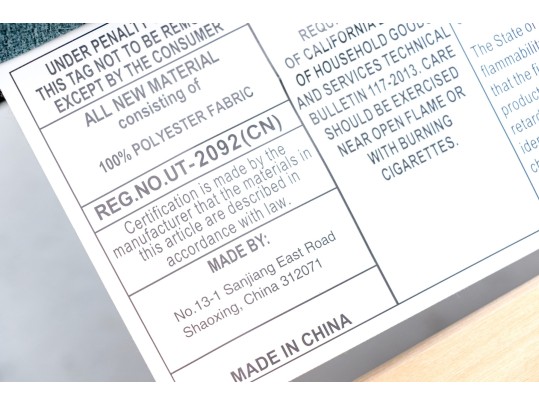 Upholstered Twin Bed Frame - As-Is 