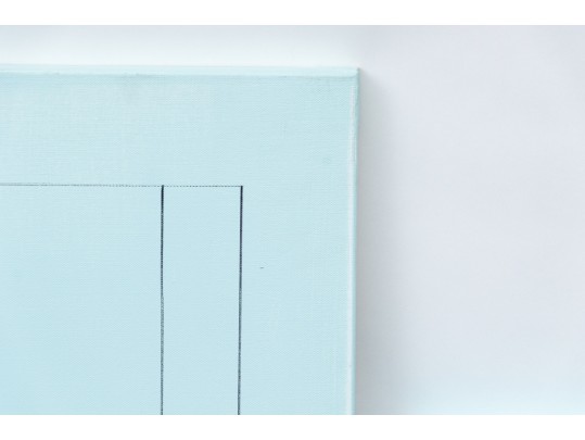 Group Of Three Abstract Paintings On Canvas And Board