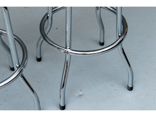 Awesome Pair Of Basketball Themed Bar Stools
