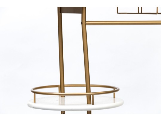 Stylish Tiered Bar Console