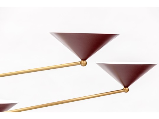 Chic Six Light Contemporary Chandelier