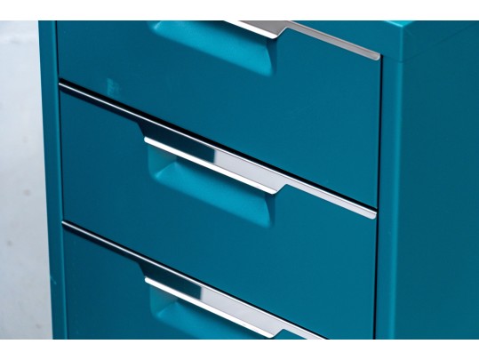 Pair Of Stylish Filing Cabinets