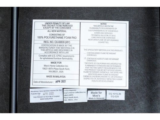 Handsome Upholstered Counter Stool