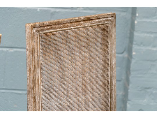 Pair Of Louis XVI Style Side Chairs With Caned Backs