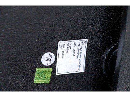 Awesome CB2 Iron Console Table