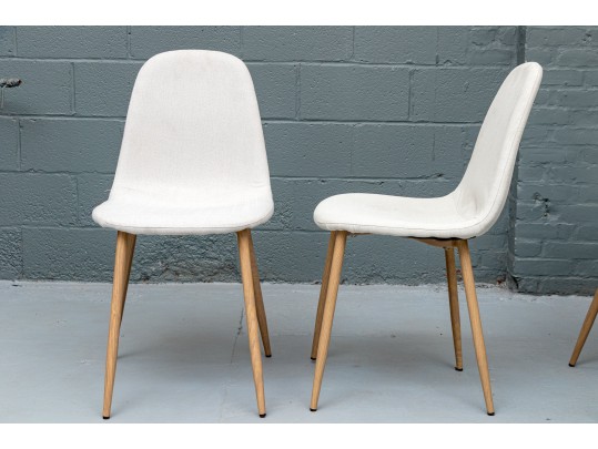 Set Of Four Upholstered Side Chairs