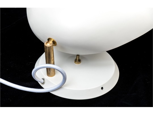 Pair Of Stilnova Chic White Shell Form Wall Sconces