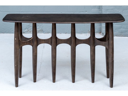 Awesome CB2 Iron Console Table