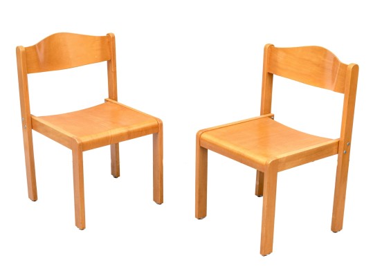 Pair Of MCM Style Side Chairs