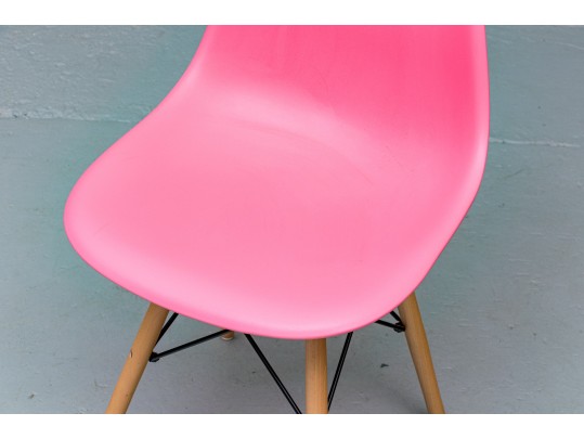 Awesome Pink Eiffel Style Side Chair