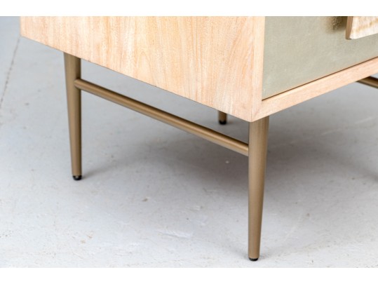 West Elm Two Drawer Night Stand