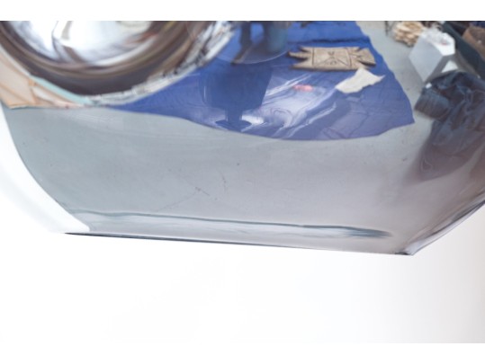 Ceiling Mounted Pendant Light With Glass Shade