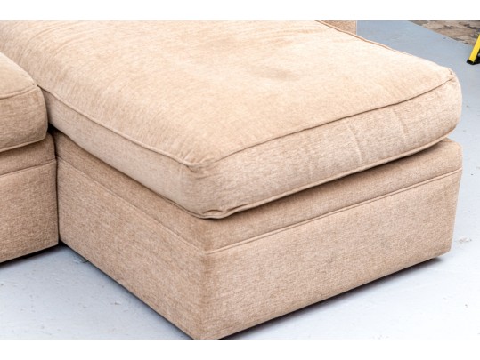 Sectional Upholstered Sleeper Sofa