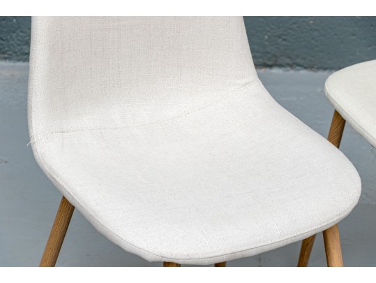 Set Of Four Upholstered Side Chairs