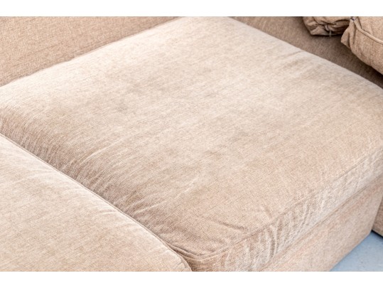 Sectional Upholstered Sleeper Sofa