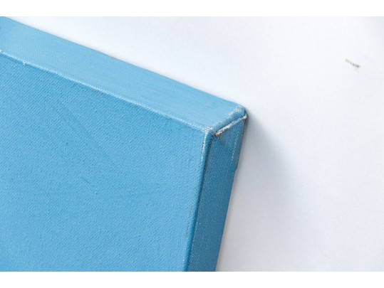 Decorative Acrylic On Canvas, Geometric Cubes