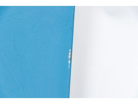 Decorative Acrylic On Canvas, Geometric Cubes