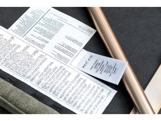 Pair Of West Elm Upholstered Side Chairs