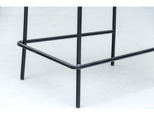 Handsome Upholstered Counter Stool