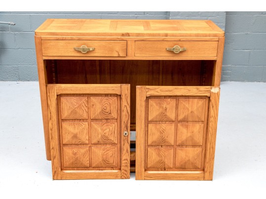 Vintage Oak Sideboard - For Upcycle 