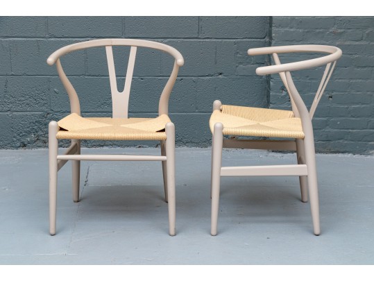 Set Of Three Wishbone Chairs
